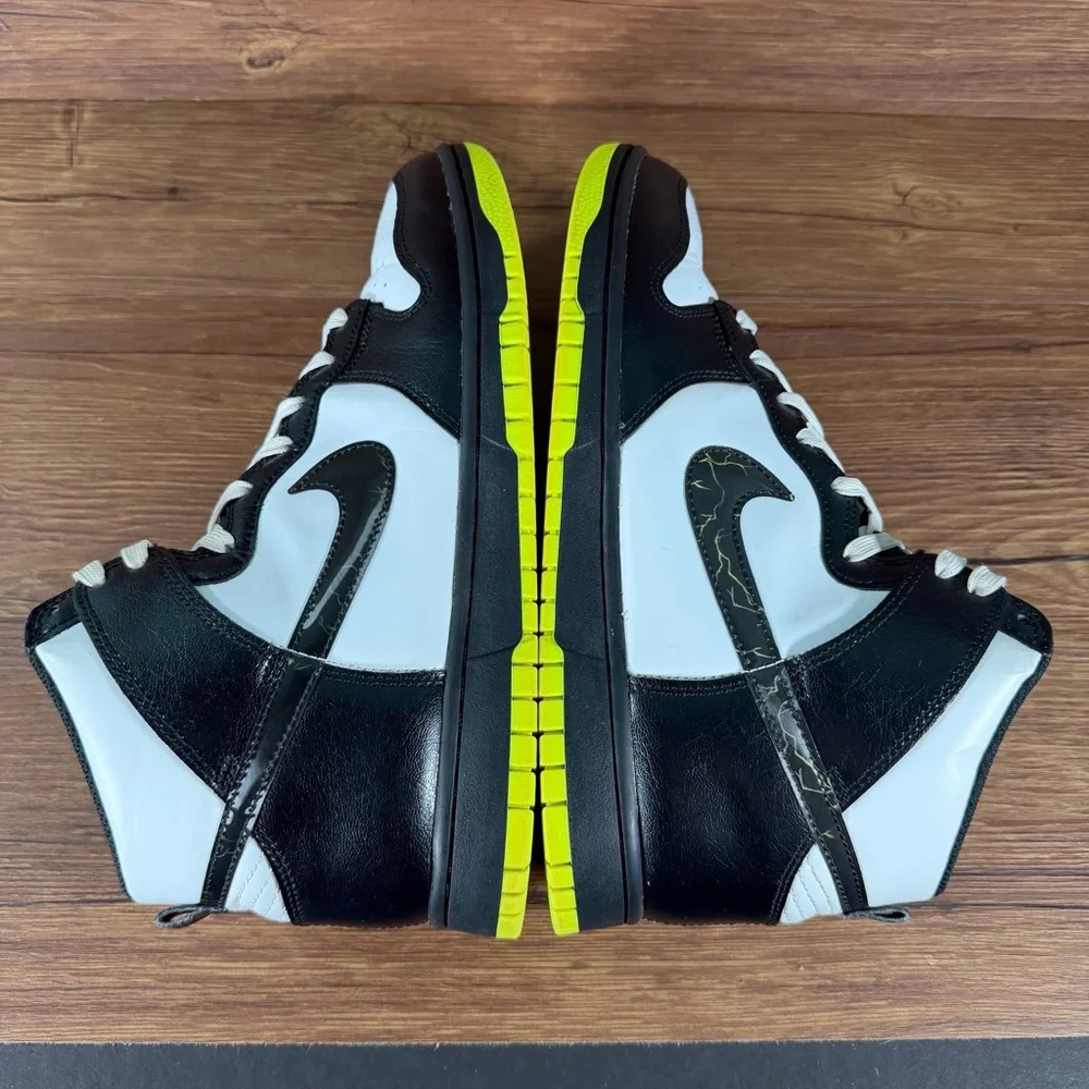Nike Dunk High ‘Electric’ Lace Up Leather Sneakers Men’s Size 10 Shoes